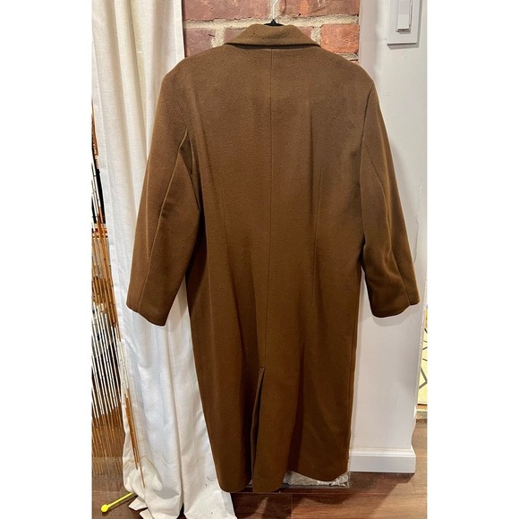 Vintage Linda Allard Ellen Tracy Wool Blend Overcoat - Picture 4 of 10